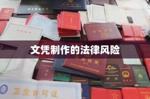 双阳文凭制作的法律风险
