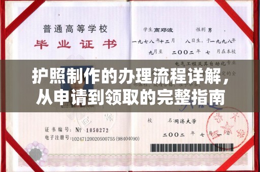 双阳护照制作的办理流程详解，从申请到领取的完整指南