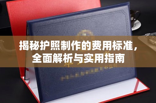 双阳揭秘护照制作的费用标准，全面解析与实用指南
