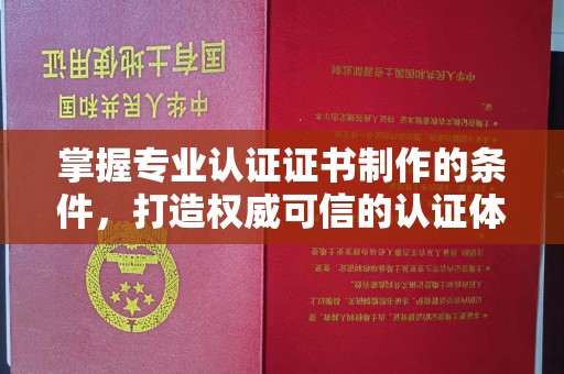 双阳掌握专业认证证书制作的条件，打造权威可信的认证体系